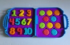 Sesame Street Cookie Monster On The Go Numbers Take Along Case Educational Toy