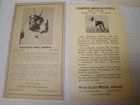 15 Boston Terrier Stud Cards 1930 s Lot  Dog Breeder A k c 