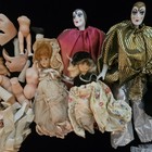 Huge Antique-vintage Doll  Clothes  And Doll Parts Lot - Crafting Doll Repair