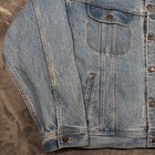 Vintage Lee Jacket Mens 2xl Blue Classic Denim Cotton Rms Rentals Button Front