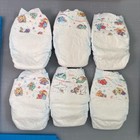 Rare Vintage Diaper 2002 Huggies Ultratrim Sz 1-2 Diapers Nos - Lot Of 6