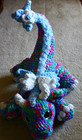Handmade Crochet Dragon Large Plush Stuffed Toy Dragon 14 