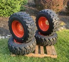 4-12x16 5 Sks-1 Skid Steer Tires rims For Bobcat R-series S76 s66-12x16 5-14 Ply
