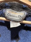 Men   s Vintage Dior Robe  Black And Blue  One Size