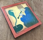 Antique Ny 1920s Arts   Crafts Deco Robert Rossman 6    Snake Charmer Tile