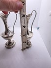 Set Of 2 Sterling Silver Neo-classical Ewer Pitcher  Small 5  Tall  Weighted
