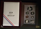 Silver Dollar 1992 Olympic Coins Prestige Set   Uncirculated Proofs Coins Set