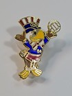 Los Angeles Summer Olympic Games 1984 Lapel Pin The Eagle Mascot Volleyball 