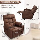 Power Lift Electric Recliner Chair Massage Sofa W heated Vibration  usb