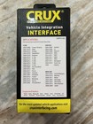 Crux Swrfd-60l Radio Replacement Interface For 2003-2012 Ford  Lincoln  Mercury
