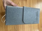 Vtg Archival Folio Storage Box Metal Edge Archival Boxboard Acid-free 12 5x10x5