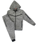 Kids Boys Girls Soid Orginal Hooded Tech Sweatsuit W drawstrings  s Upto Xl 