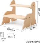  Dinosaurs Wooden Toddler Step Stool For Kids two Step Stool For Bathroom  