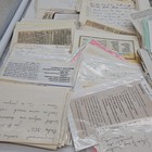 Huge Lot Of 300  Vintage Handwritten Recipe Cards   Cutouts Dessert Sweets F