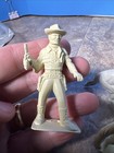 Pair Of Vintage 1950s Marx Roy Rogers Playset 60mm Plastic Character Figures