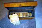 Basket Crate Storage Primitive Wooden Antique Storage Box System 