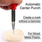 Super Strong Automatic Centre Punch Adjustable Spring Loaded Metal Drill Tool