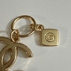 New  Chanel Beauty 2023  Vip Gift Holiday Chanel Gold Logo Charm Pendant