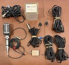 Vintage Shure 55s Unidyne Dynamic Microphone W 5 Cables C5-3 Box Adapters