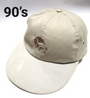 Camel 90s Vintage Embroidered Logo Cap Beige Rare