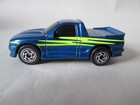 1995 Matchbox The Buster Pickup Truck  13 Metallic Blue 1 64  mint 