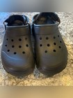 Crocs Off Road Sport Clog Mens 8 Womens 10 Gray Heel Strap Hike Outdoors Comfort
