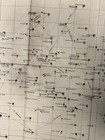 Antique Nautical Star Chart - Louis Weule Co    Capt  D h  Bernard  Early 20th C
