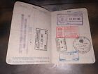 Vintage U s  Passport Expired With 19 Stamps 1980 s Liechtenstein Austria       
