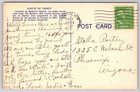 Montclair Vintage New York Postcard New York City Statue Of Liberty 1949