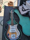 Vintage Decca Electric Guitar  Parts Or Repair 1960s Teisco Del Rey Mij Japan