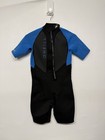 Spring Wetsuit O neill Size 14 Youth Reactor 2mm Back Zip In Black Ocean