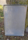 Used Aluminum Baking Sheet Pans 18  X 26  Fully Perforated Dry Storage Or Freeze