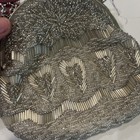 Vintage Silver Clutch Evening Bag 