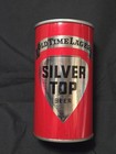 Silver Top Empty Pull Tab Beer Can  Old Time Lager  Penn 