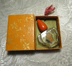 Vintage Bo-kay Orange Blossom Mini Perfume Bottle 1930-1950s Florida Souvenir 