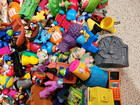 Mcdonald s And Burger King Vintage Happy Meal Toys Lot 80   