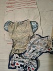 Cloth Diaper Cotton Flats And Thirsties Covers Size 2