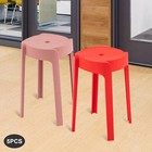 5pcs Plastic Restaurant Chair Modern Plastic Colored Chair Modern Dining Chair