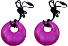 Lil Jumbl Pt001 Baby Teething Pendant Bpa-free Teether Metallic Violet 2-pack