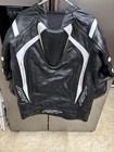 Rst Pro Series Leather Motorcycle Jacket With Hump And Full Armour Uk 52 Eu 62