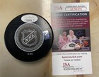 Juraj Slafkovsky Signed Autograph Auto 2022 Nhl Draft Hockey Puck Jsa Coa