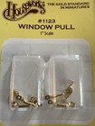 2 Pks Dollhouse Miniature Houseworks  1123 - Brass Window Pulls - 1 12 Scale Nos