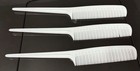 Vtg Tupper Tupperware Lot Of 4 White Purse Combs  61     63 Hair Teasing Styling