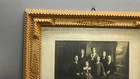 19th Antique German Victorian Tramp Art Hand Carved Wood Photo Frame