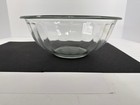 Vintage Pyrex 325 Fluted Utility Bowls Set Of 2 Clear Glass Usa