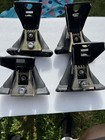 Set Of 4 - Yakima Q-towers Roof Rack Towers For Round Bars With Locks   Key