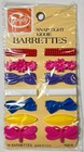 1982 Goody Snap Tight Kiddie Barrettes 14 Count  Hair Clips  5515 Pink Butterfly