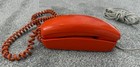 Vintage Trimline Itt Western Electric Orange Home Telephone Phone  rotary Dial 