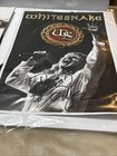 Whitesnake Rare David Coverdale Signed Vip Promo Poster 2016 Tour W  Bag Pass 