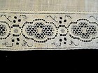  true Vtg 1 25  Lace Edged Linen Hanky white Wedding exc Con looks Unused 
